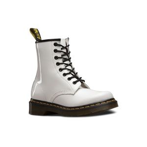 Dr Marten White leather Patent 1460